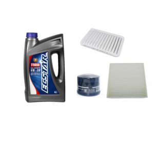 Suzuki Ignis III olajcsere szett 2016-tól 1.2 benzin K12C levegőszűrő