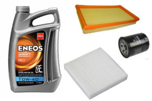 suzuki ignis olajcsere szett 10w40 eneos pollen premium