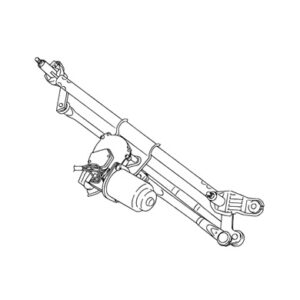 Suzuki Swift ablaktörlő mechanika és motor 2005-2007 (38100-62J00)