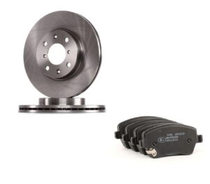 Suzuki Swift féktárcsa + fékbetét szett 2005-2009 Nipparts féktárcsa