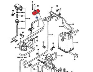 Suzuki Swift 1998-2003 ISC szelep