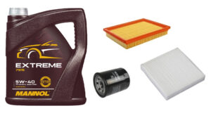 suzuki swift olajcsere szett mannol 5w40 pollenszuro 2005 extreme