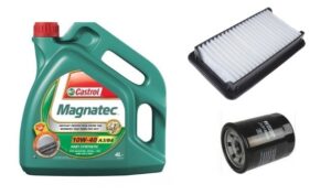 Suzuki Sx4 olajcsere szett 1.5-1.6 benzin 2009.08-ig  levegőszűrő